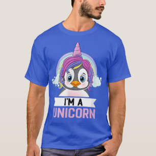 Camiseta Penguin Unicorn Funny Gentoo King Penguin e Unic