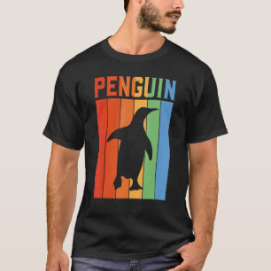 Camiseta Penguin Vintage — Pinguim Retroativo Sunset