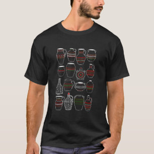 Camiseta Penhadores romenos tradicionais (Cor/Preto)