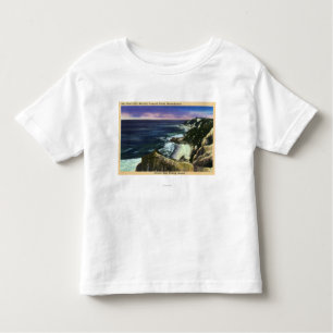 Camiseta Penhascos principais alegres, terras de pesca da