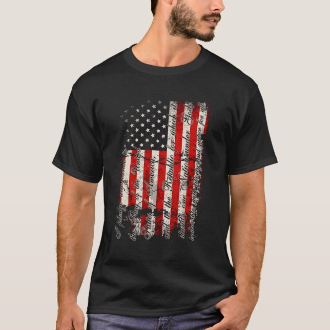 Camiseta Penhor Americano De Lealdade (Frente)