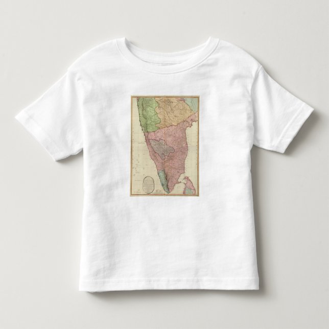 Camiseta Península composta de India (Frente)