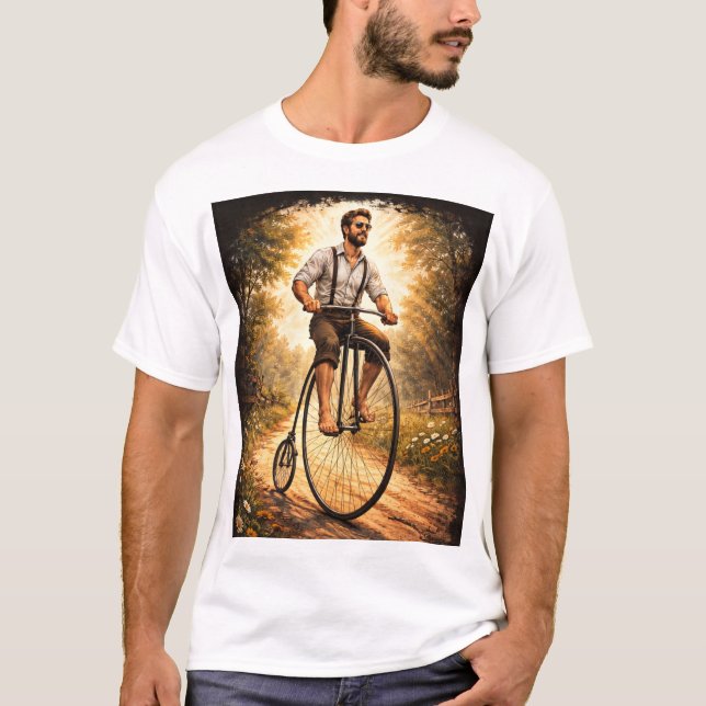 Camiseta Penny farthing Hi-Wheeler (Frente)