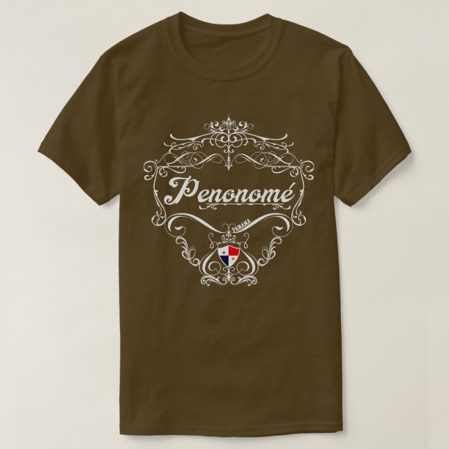 Camiseta Penonome Vintage design 1 (Frente do Design)