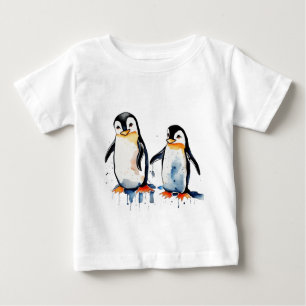Camiseta Penquins de cor