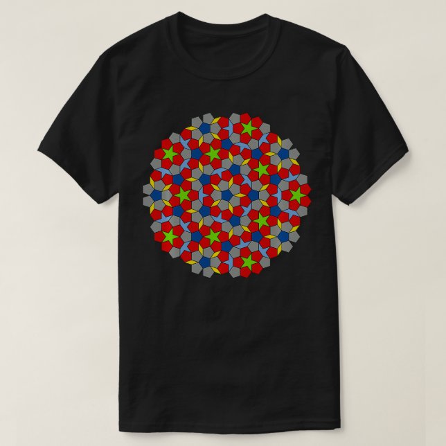 Camiseta Penrose Tile Gift Tee  (Frente do Design)