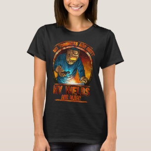 Camiseta PENSAÇÕES SUJAS Soldaduras LIMPAS