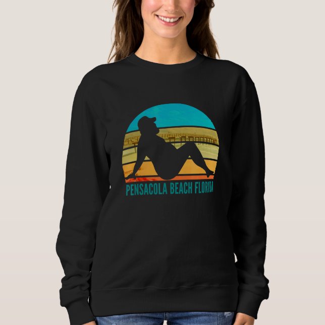 Camiseta Pensacola Beach bebendo 2 (Frente)