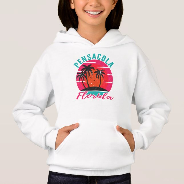 Camiseta Pensacola Florida Sunset Vacting (Frente)