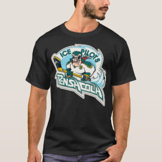 Camiseta Pensacola Ice Pilots Retro Defunct Ice Hockey Esse
