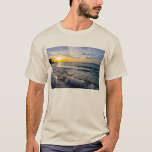 Camiseta Pensacola Ondas Espumantes ao Nascer do S