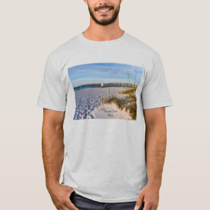 Camiseta Pensacola Sand Dunes Pier Morning T Shirt