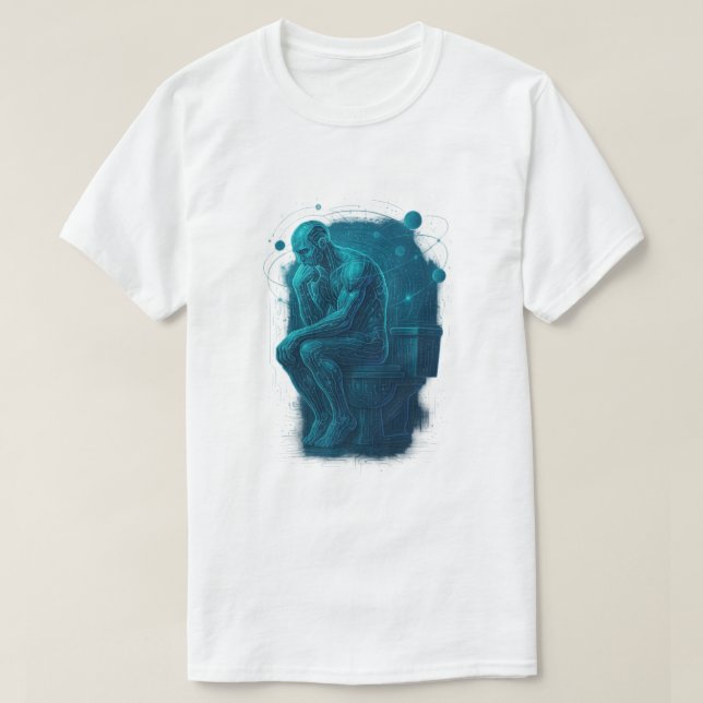 Camiseta Pensador dos Dias Modernos (Frente do Design)