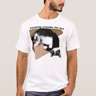 Camiseta Pensamento fora da caixa