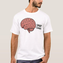 Camiseta Pensamento inteligente: O poder do cérebro