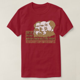 Camiseta Pensamento Marxismo-Leninismo-Mao Zedong