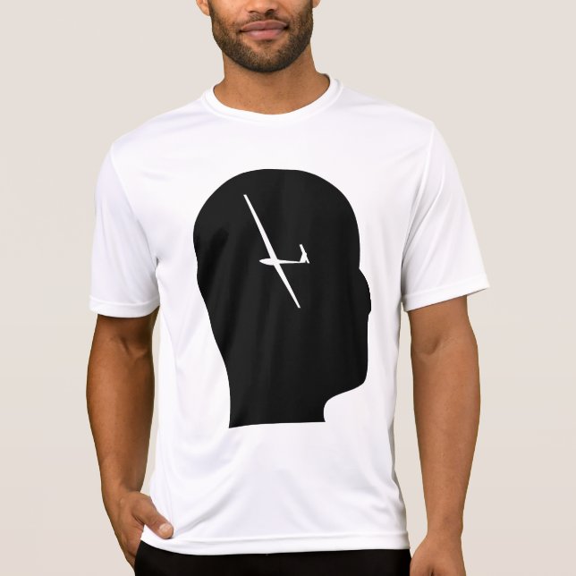 Camiseta Pensamento sobre o deslizamento (Frente)