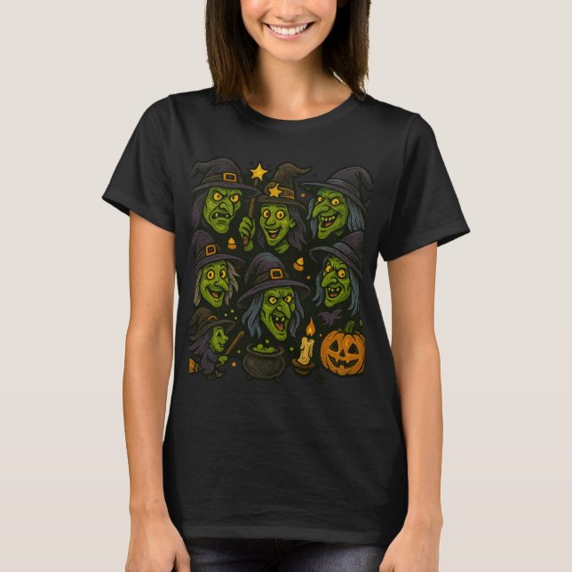 Camiseta Pensamento Testemunha: Uma Boca De Halloween (Frente)
