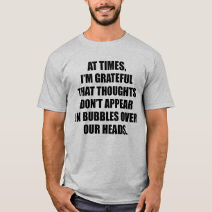 Camiseta Pensamentos de bolhas