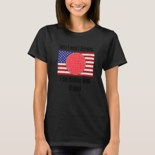 Camiseta Pensando Em Jogar Jogador Kickball