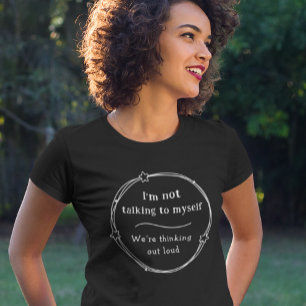 Camiseta Pensando Muito Engraçado, Humoroso E Divertido Ide