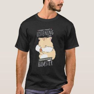 Camiseta Pensando No Meu Roedor Cortês De Hamster