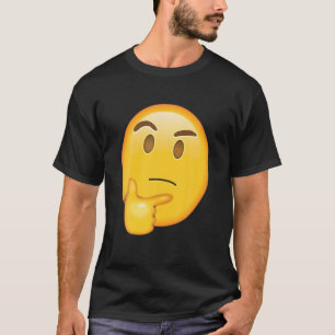Camiseta Pensando Que A Luz Da Face É Engraçada Tendo Ide