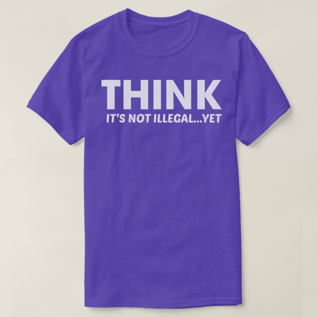 Camiseta Pensar (Frente do Design)