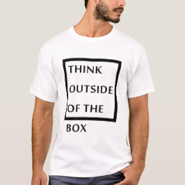Camiseta Pensar Fora da Caixa