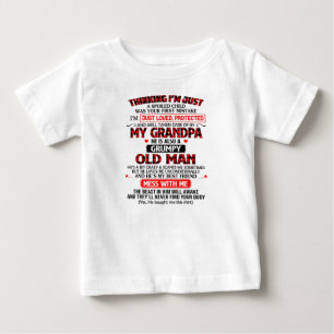 Camiseta Pensar que sou apenas uma criança mimada foi o se