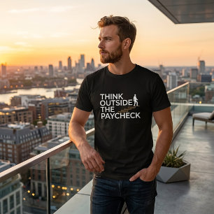 Camiseta Pense Além do Contracheque