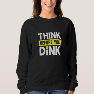 Camiseta Pense Antes De Dantar O Jogador De Esportes De Pic