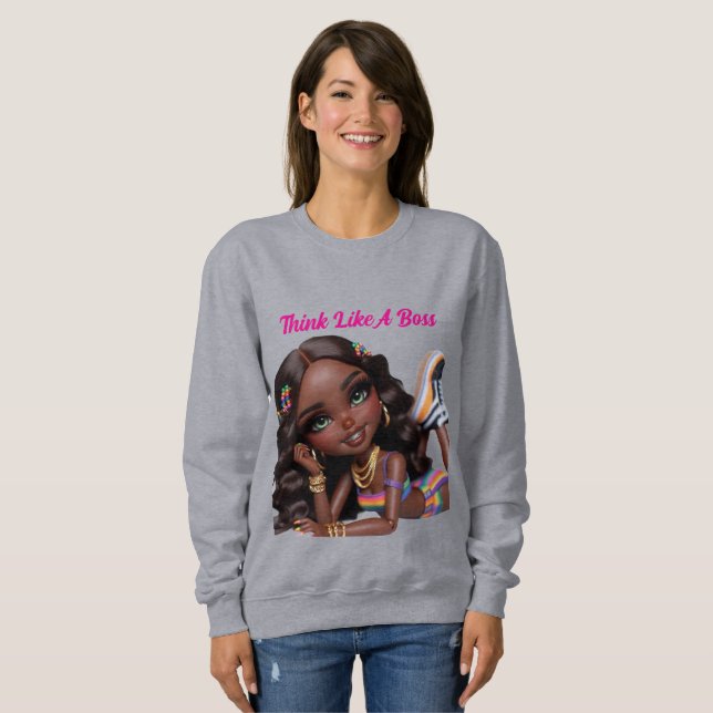 Camiseta Pense Como Um Chefe (Frente Completa)