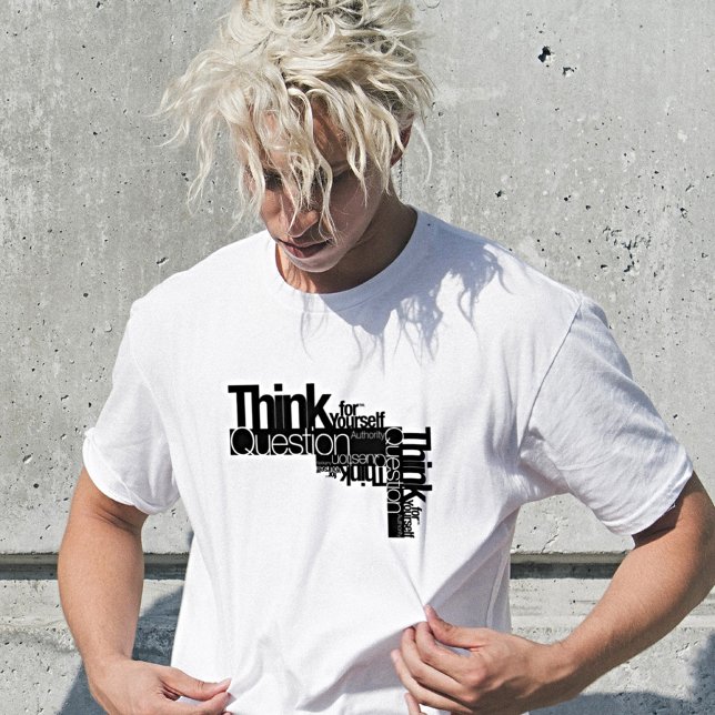 Camiseta Pense Diferente (Criador carregado)