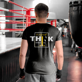 Camiseta Pense diferente fora da caixa | Motivação