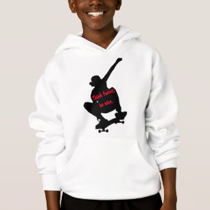 Camiseta Pense duas vezes; seja T agradável dos miúdos