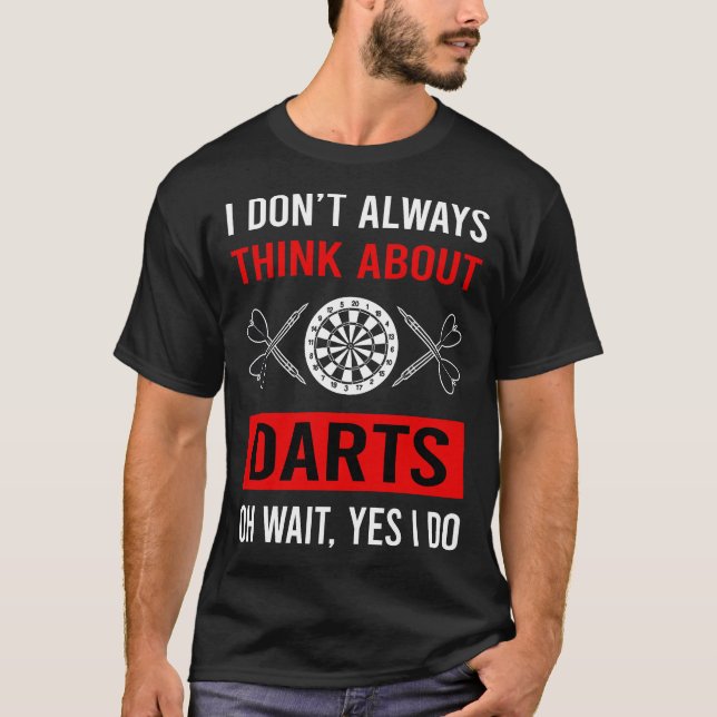 Camiseta Pense em Dardos (Frente)