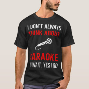 Camiseta Pense em Karaoke