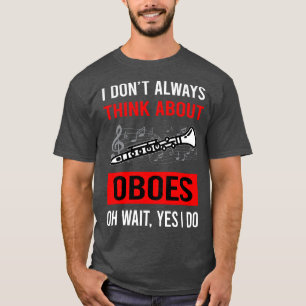 Camiseta Pense em Oboe