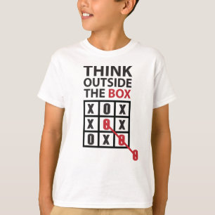 Camiseta Pense fora da caixa