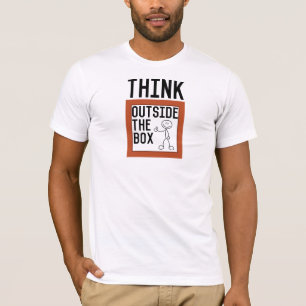 Camiseta Pense Fora da Caixa Inspirador