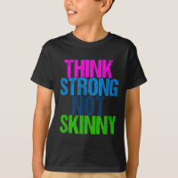 Pense Forte Não Magro Motivação Fitness