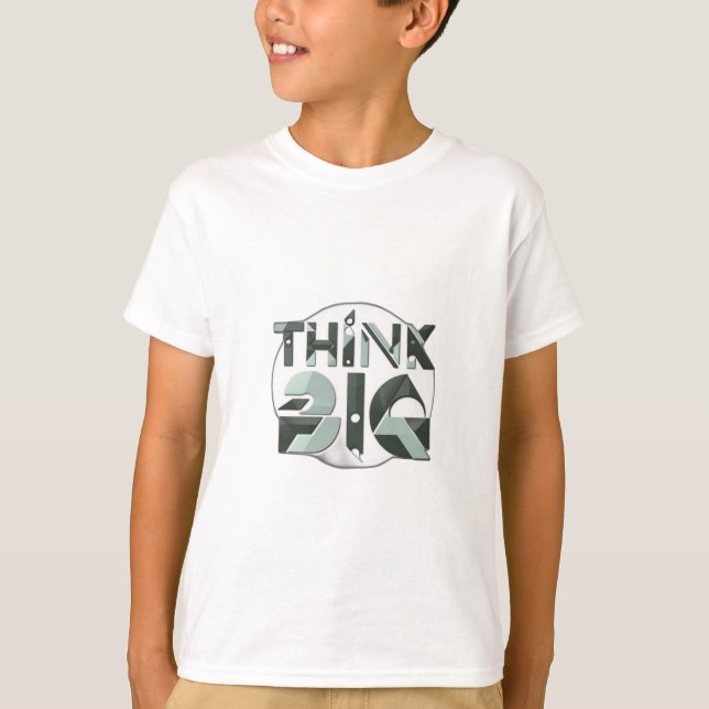 Camiseta Pense grande (Frente)
