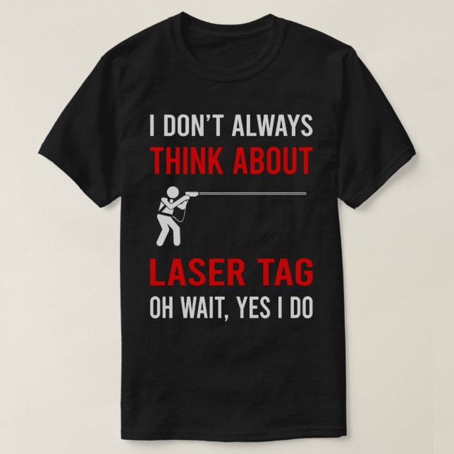 Camiseta Pense na etiqueta laser (Frente do Design)