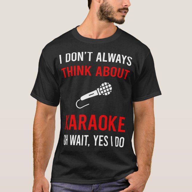 Camiseta Pense no Karaokê (Frente)