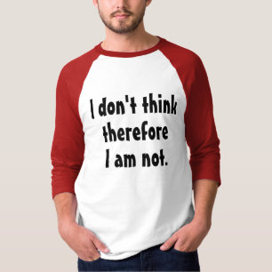 Camiseta Pense o T