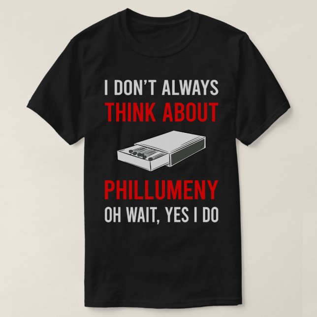 Camiseta Pense sobre a correspondência de Phillumenism Matc (Frente do Design)