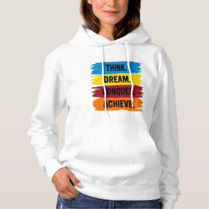 Camiseta Pense, Sonhe, Conquiste, Alcance