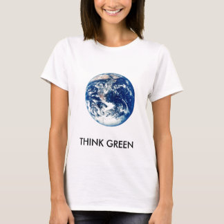 CAMISETA PENSE VERDE