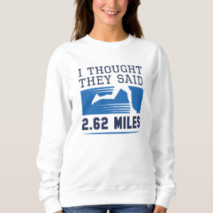 Camiseta Pensei Que Dissessem 2,62 Milhas.